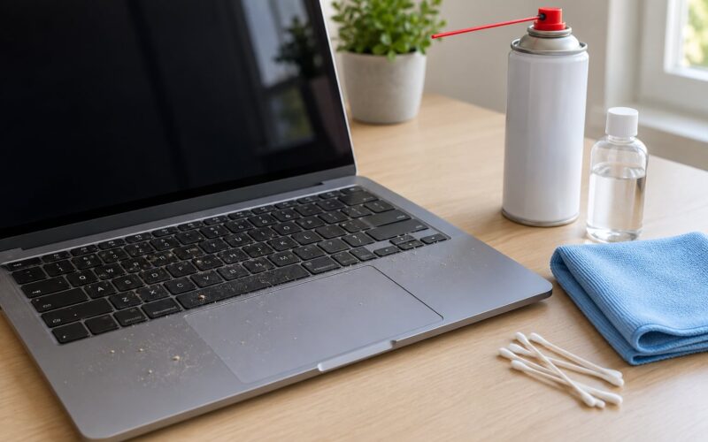 How to Clean a Laptop Keyboard Safely: Step-by-Step (2026)