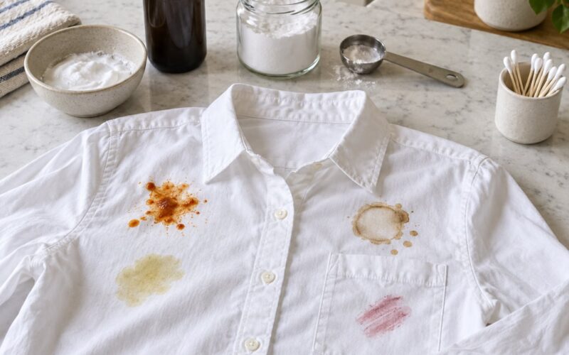How to Get Stains Out of White Shirts: Proven Fixes (2026)
