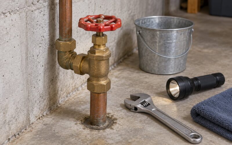 How to Shut Off the Water Main in Your House (October 2026)
