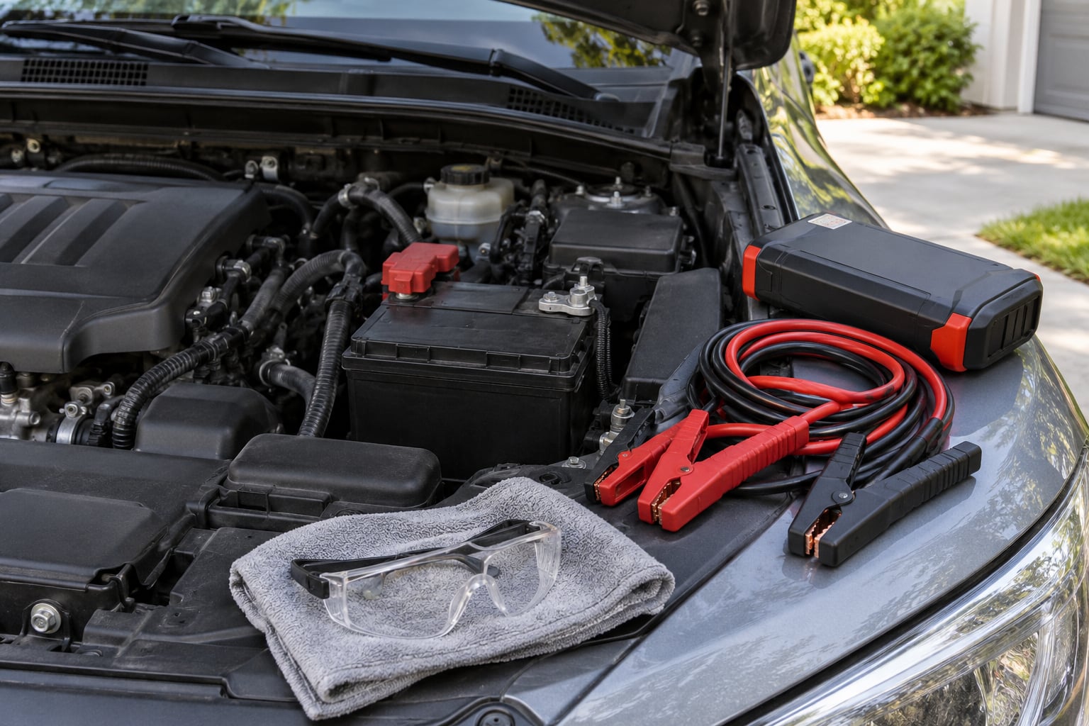 how to jump start a car safely