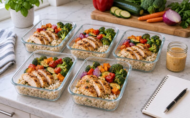 How to Meal Prep for the Week: Easy 5-Day Plan (2026)