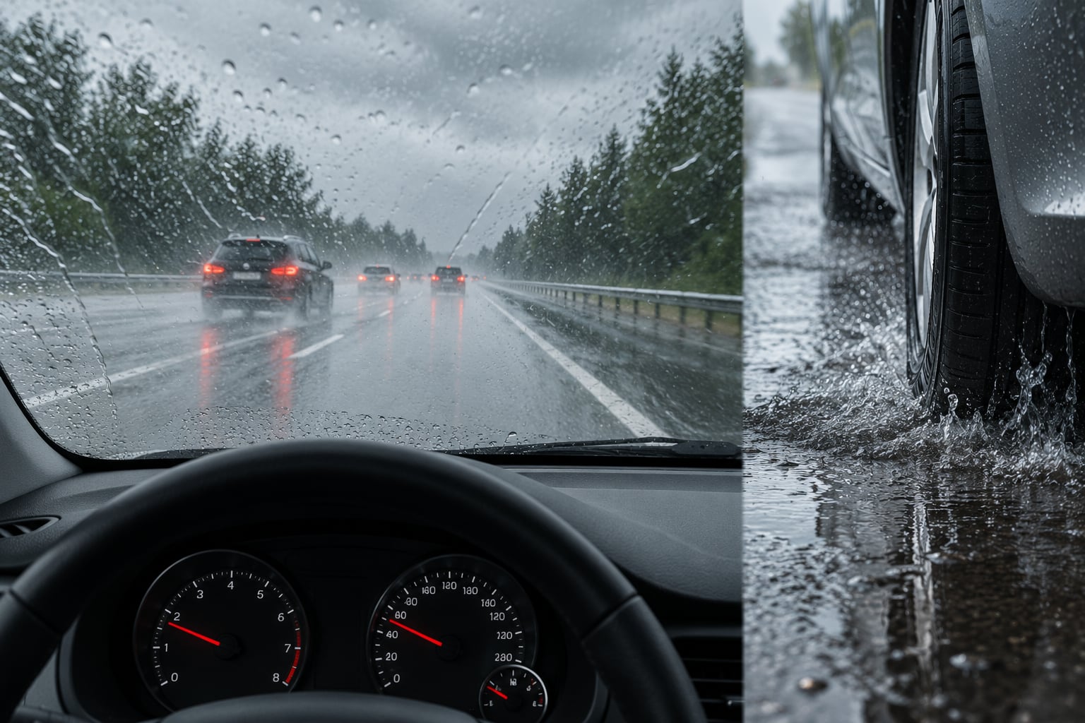 how to avoid hydroplaning