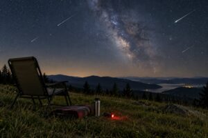 how to watch a meteor shower