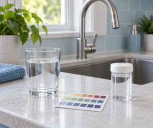 how to test tap water at home
