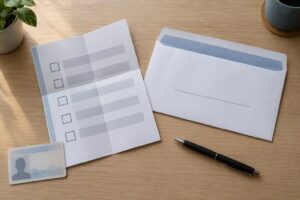 how to vote by mail step by step