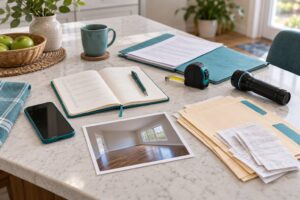 how to document damage for an insurance adjuster