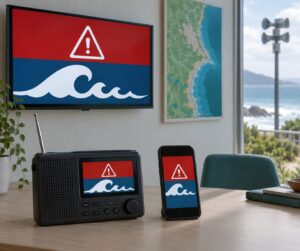how tsunami warnings are issued