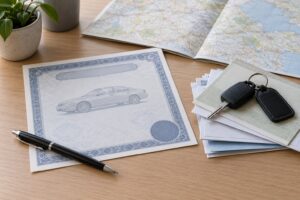 how to transfer a car title to another person