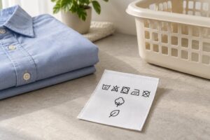 how to read a clothing care label