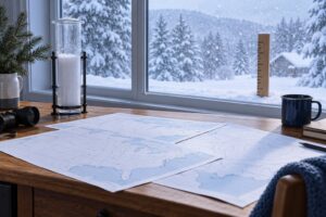 how snowfall totals are forecast
