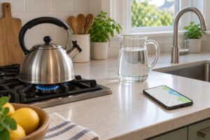 how to check for a boil water advisory