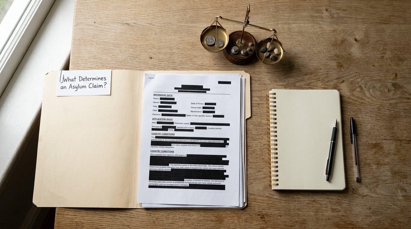What Determines an Asylum Claim?