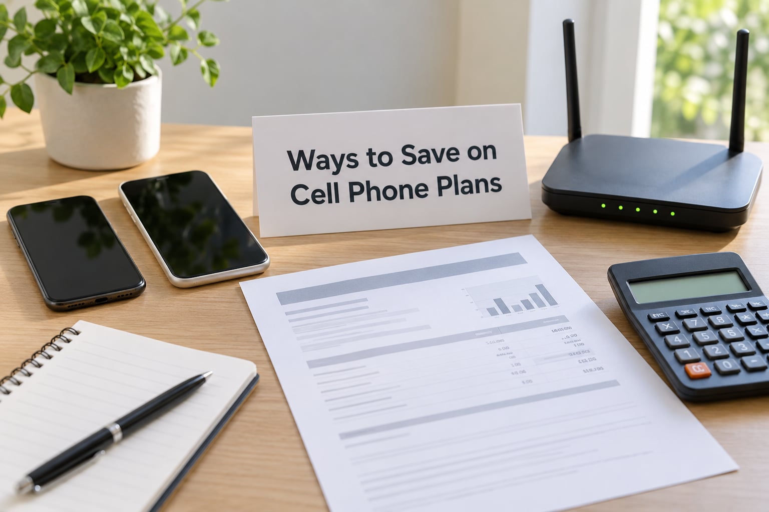 Ways to Save on Cell Phone Plans