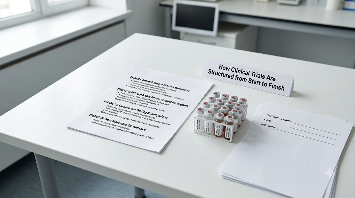 How Clinical Trials Are Structured from Start to Finish