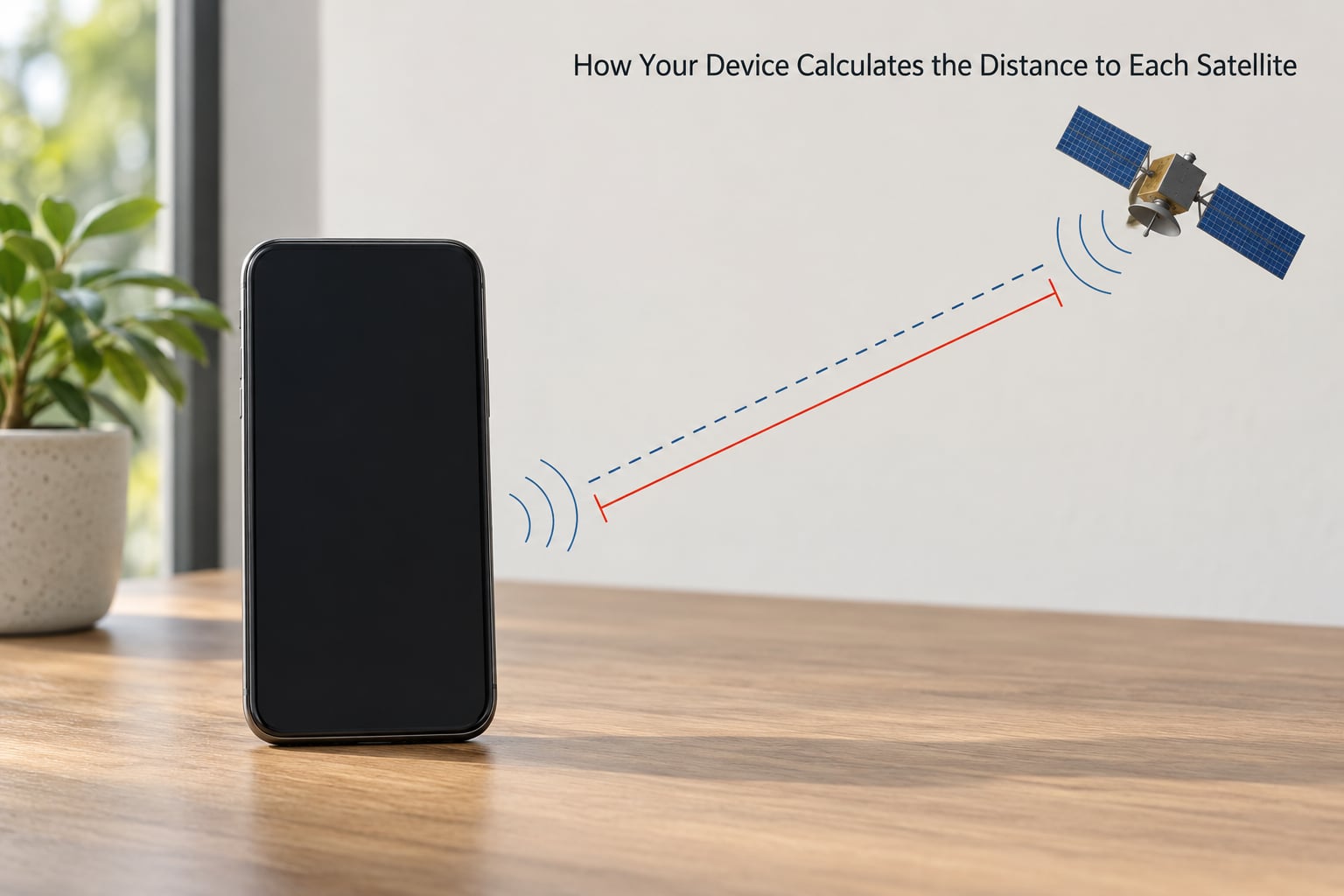 How Your Device Calculates the Distance to Each Satellite