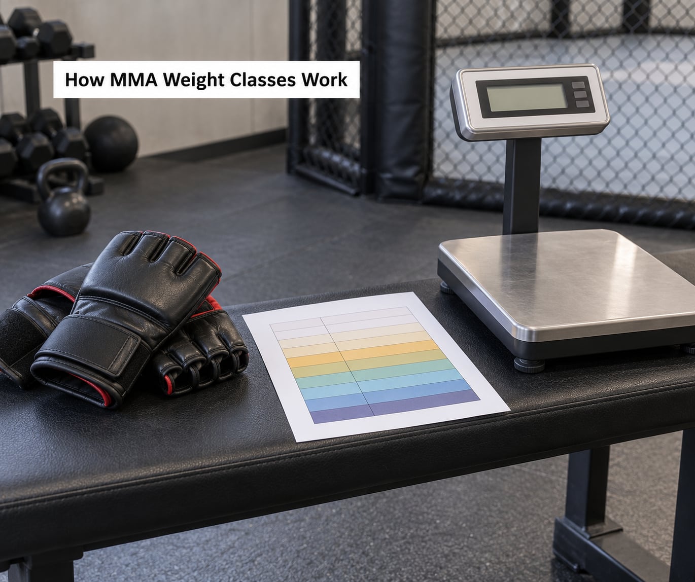 How MMA Weight Classes Work
