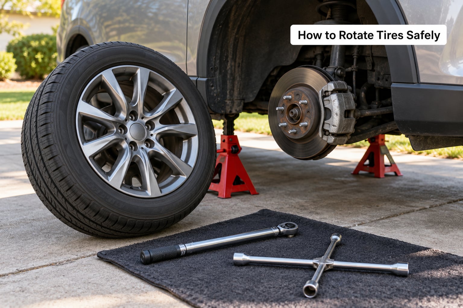How to Rotate Tires Safely