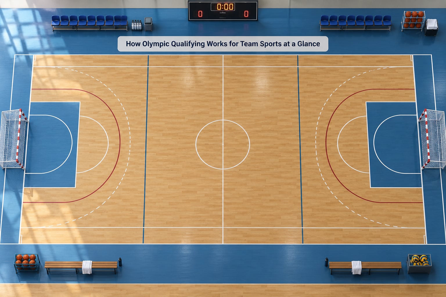 How Olympic Qualifying Works for Team Sports at a Glance