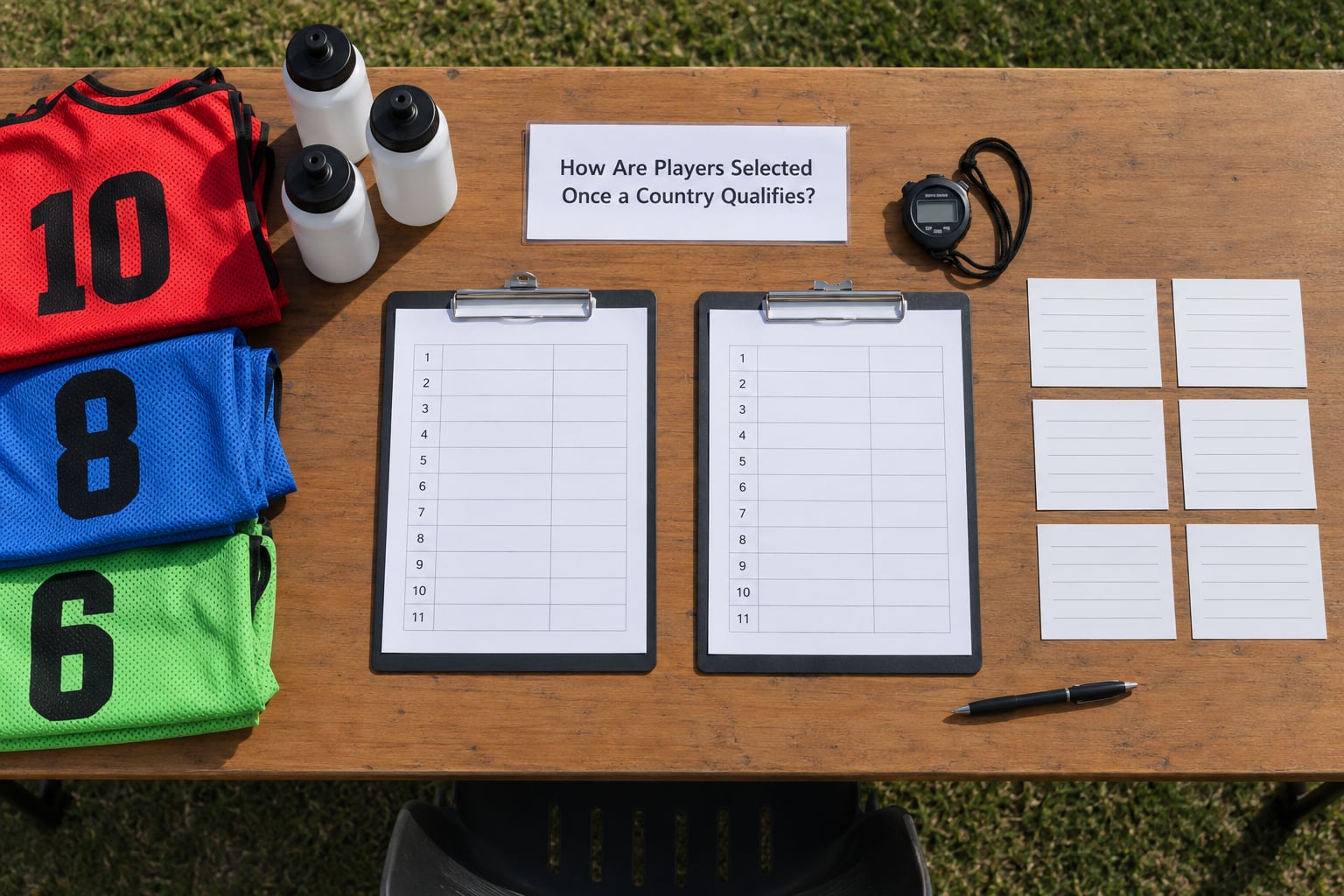 How Are Players Selected Once a Country Qualifies?