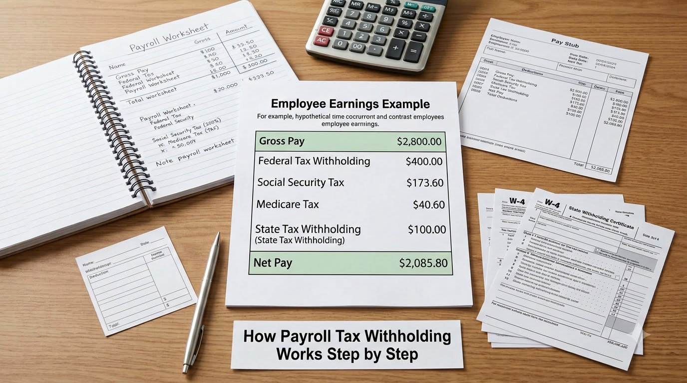 How Payroll Tax Withholding Works Step by Step