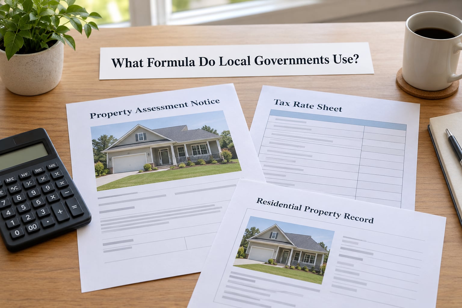 What Formula Do Local Governments Use?