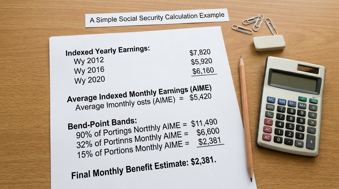 A Simple Social Security Calculation Example