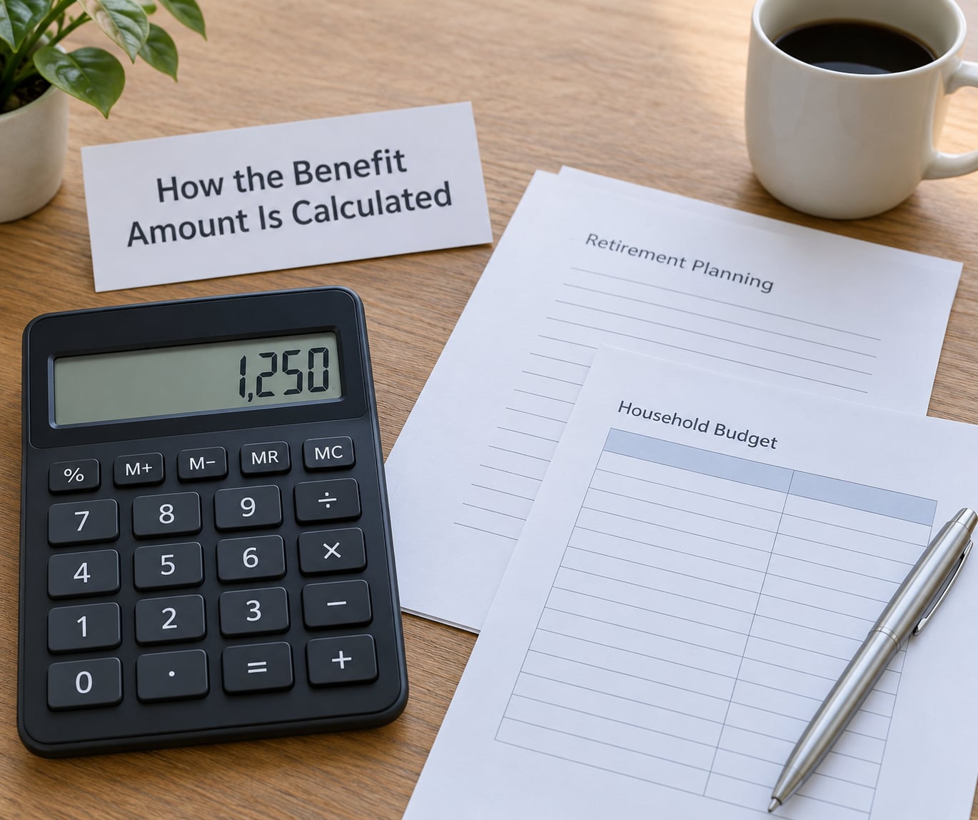How the Benefit Amount Is Calculated