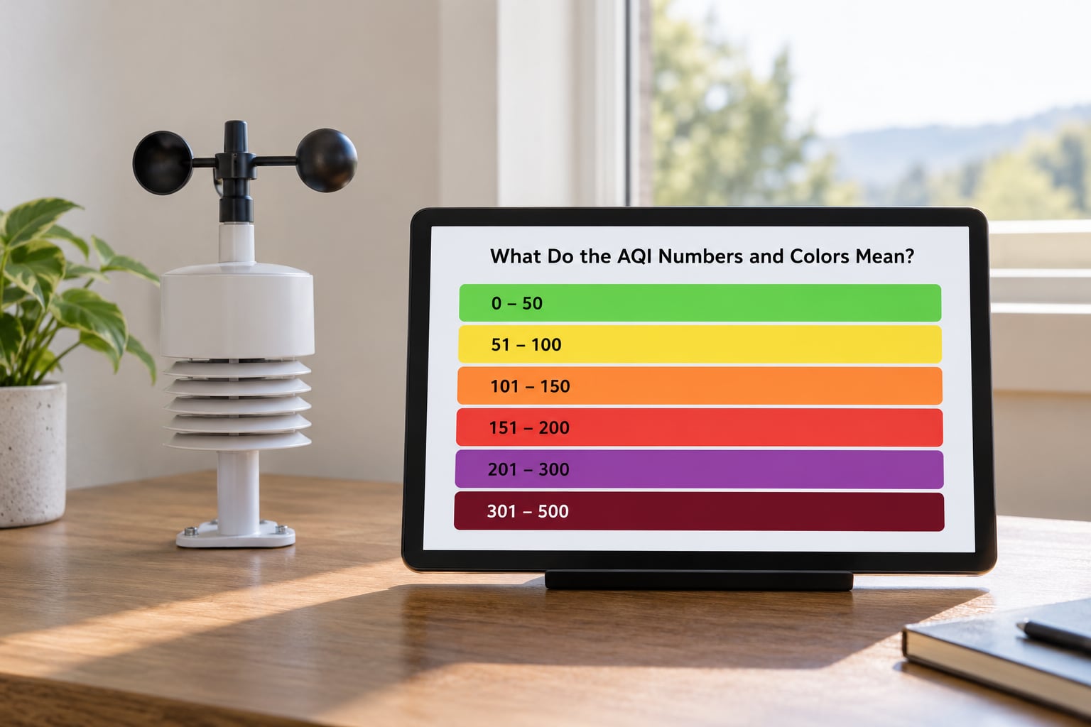 What Do the AQI Numbers and Colors Mean?
