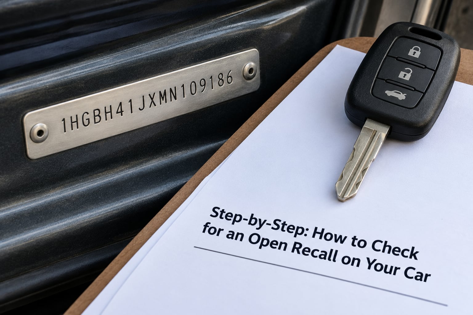 Step-by-Step: How to Check for an Open Recall on Your Car
