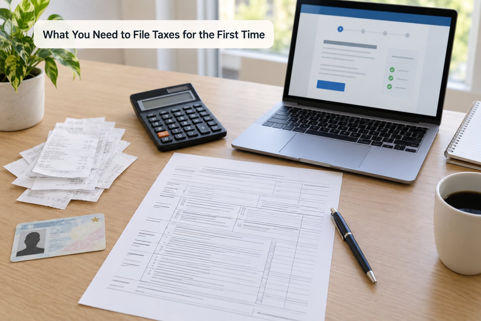 What You Need to File Taxes for the First Time