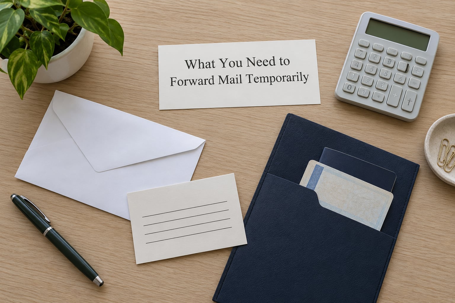 What You Need to Forward Mail Temporarily
