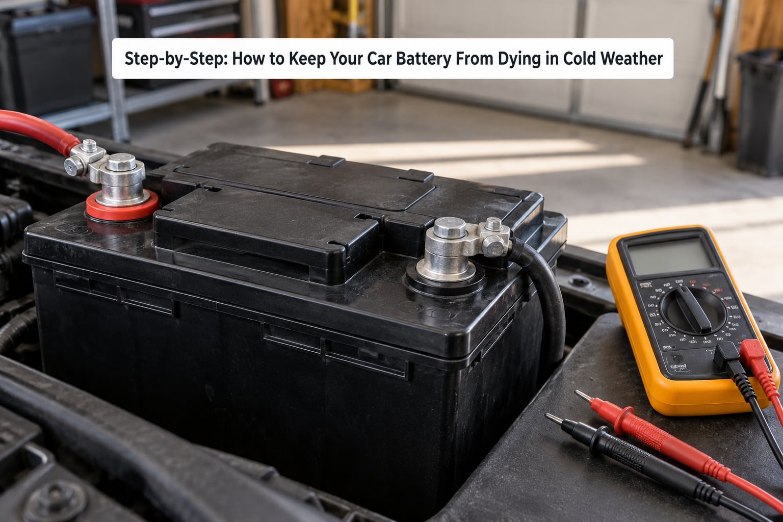 Step-by-Step: How to Keep Your Car Battery From Dying in Cold Weather