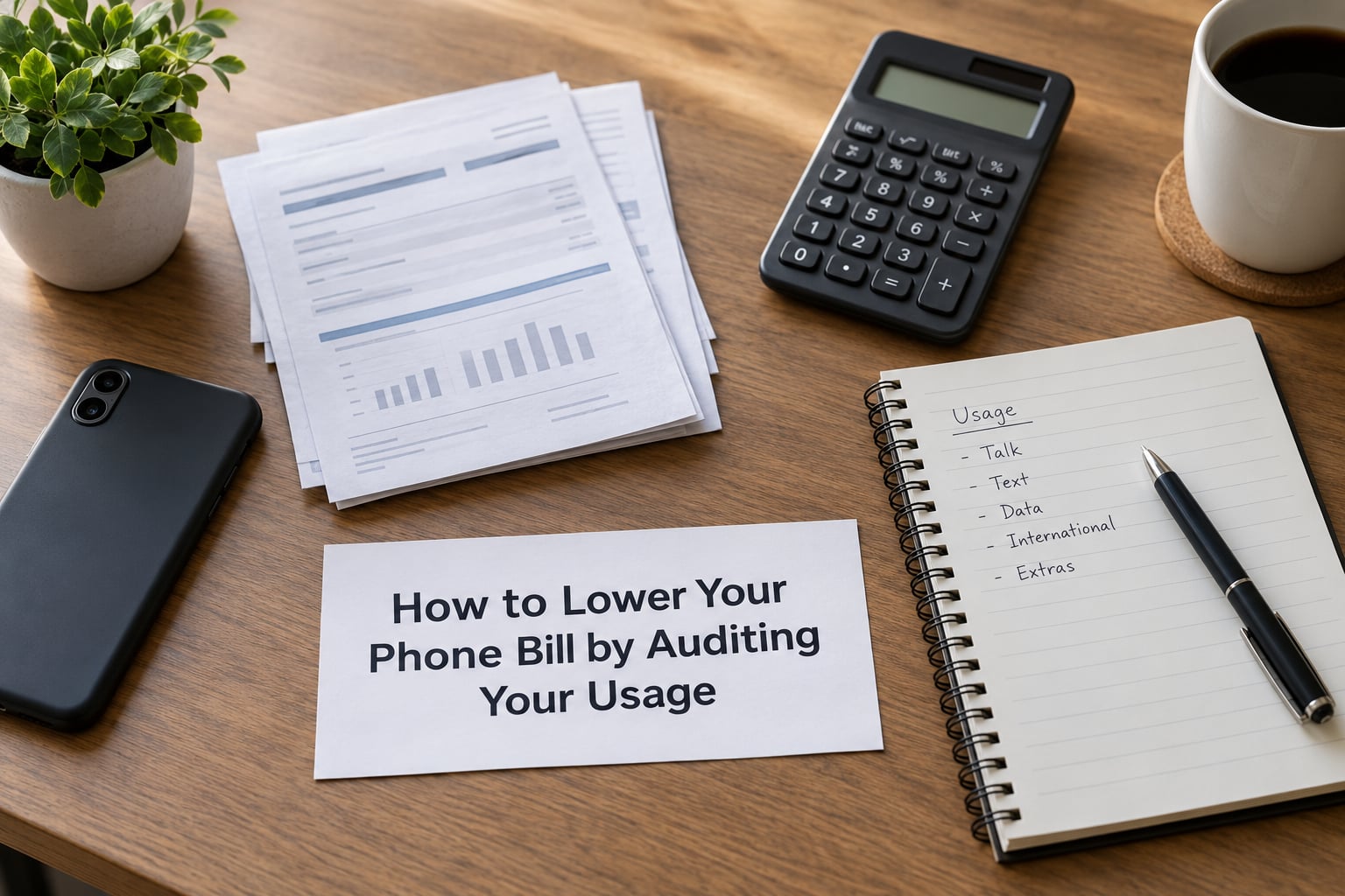 How to Lower Your Phone Bill by Auditing Your Usage