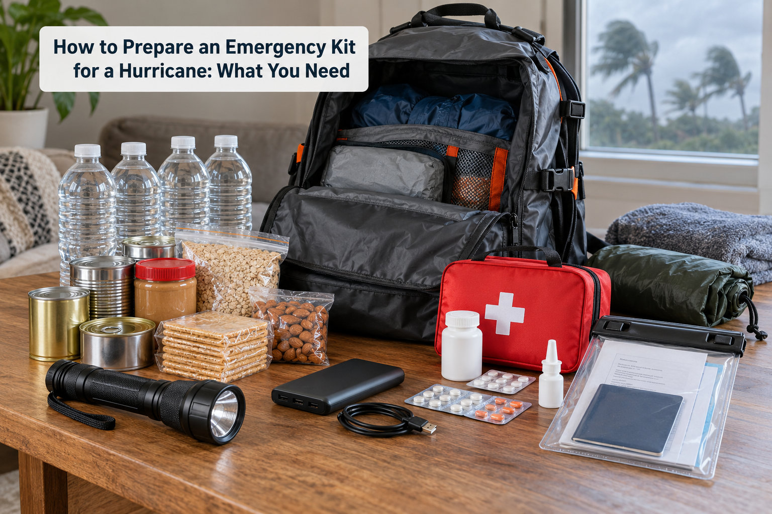 How to Prepare an Emergency Kit for a Hurricane: What You Need
