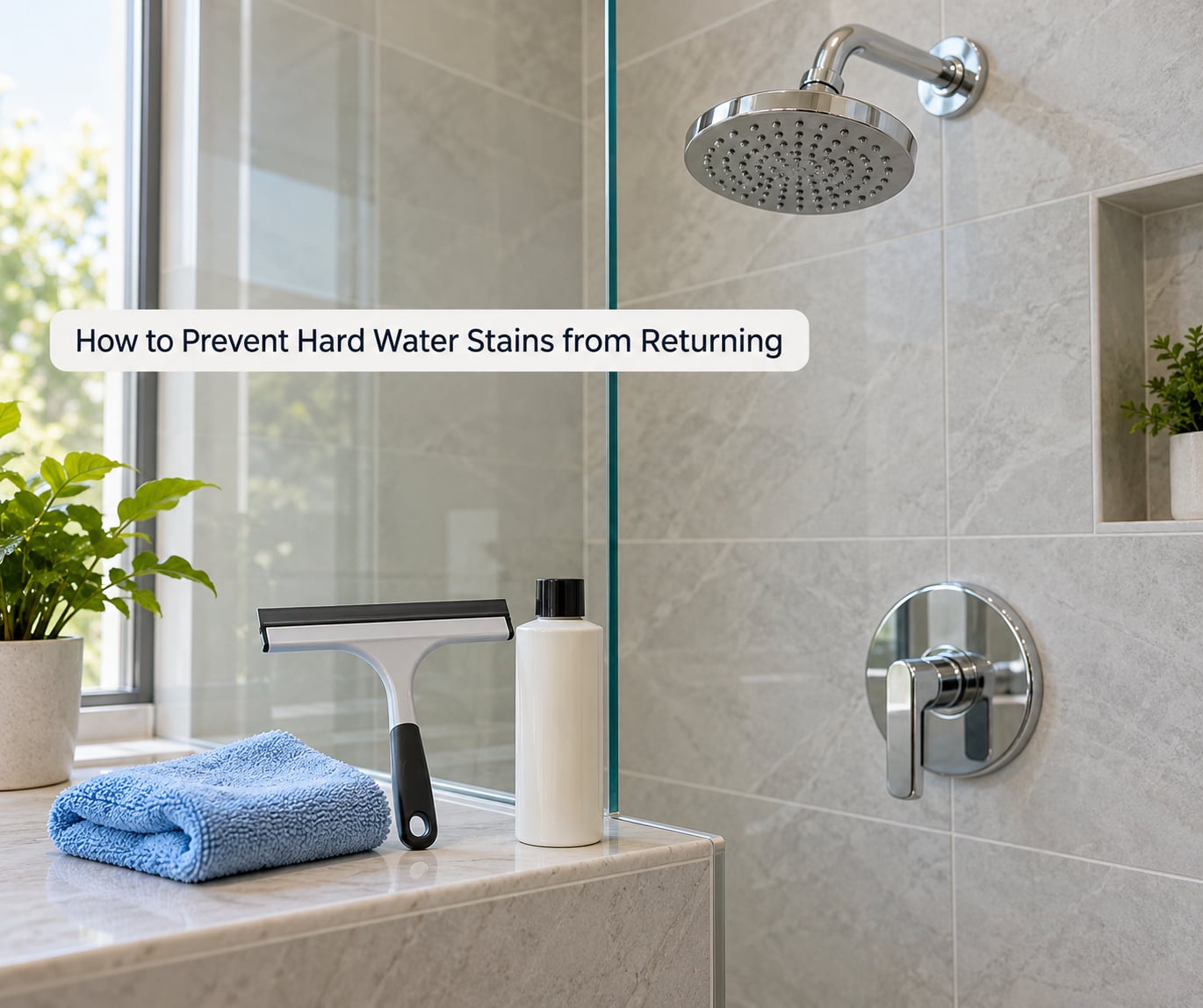 How to Prevent Hard Water Stains from Returning