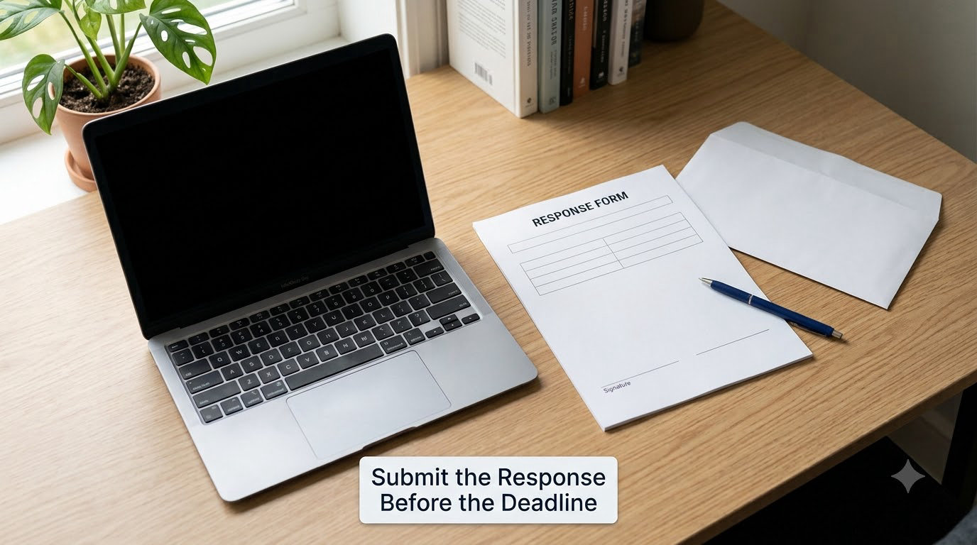 Submit the Response Before the Deadline