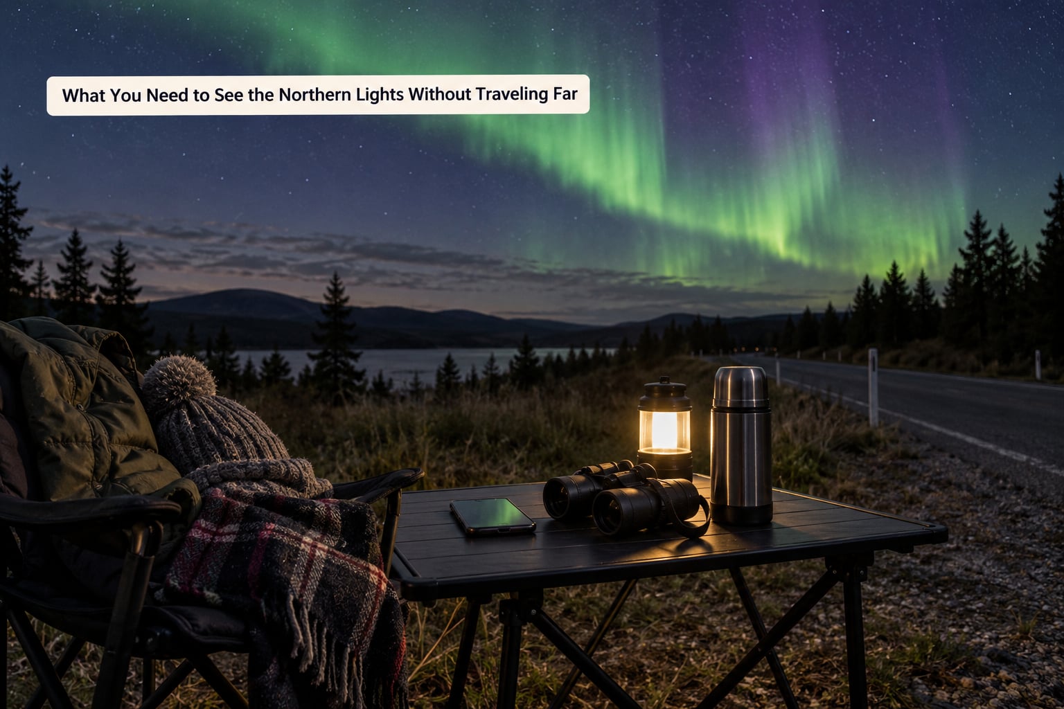 What You Need to See the Northern Lights Without Traveling Far