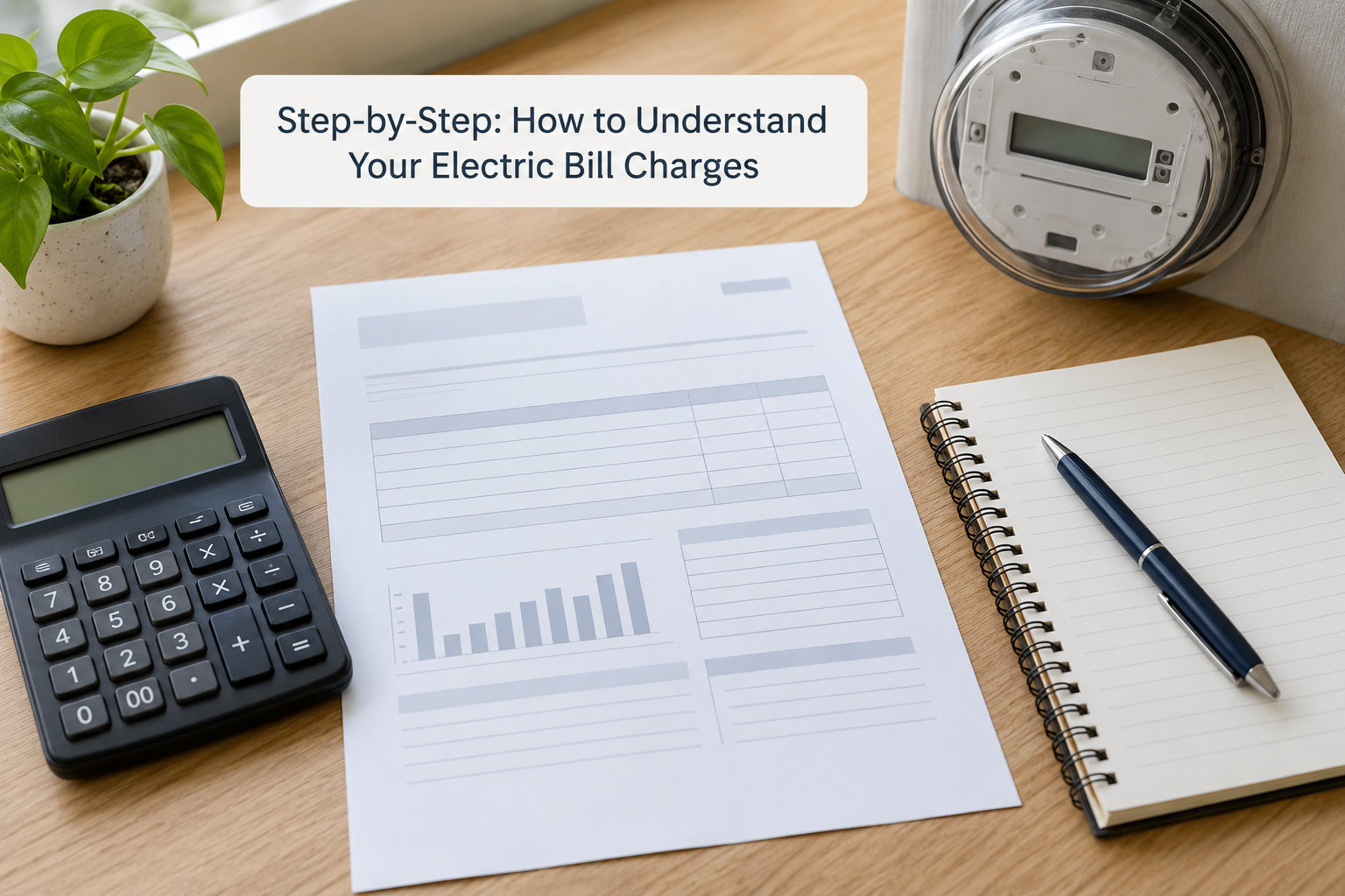 Step-by-Step: How to Understand Your Electric Bill Charges