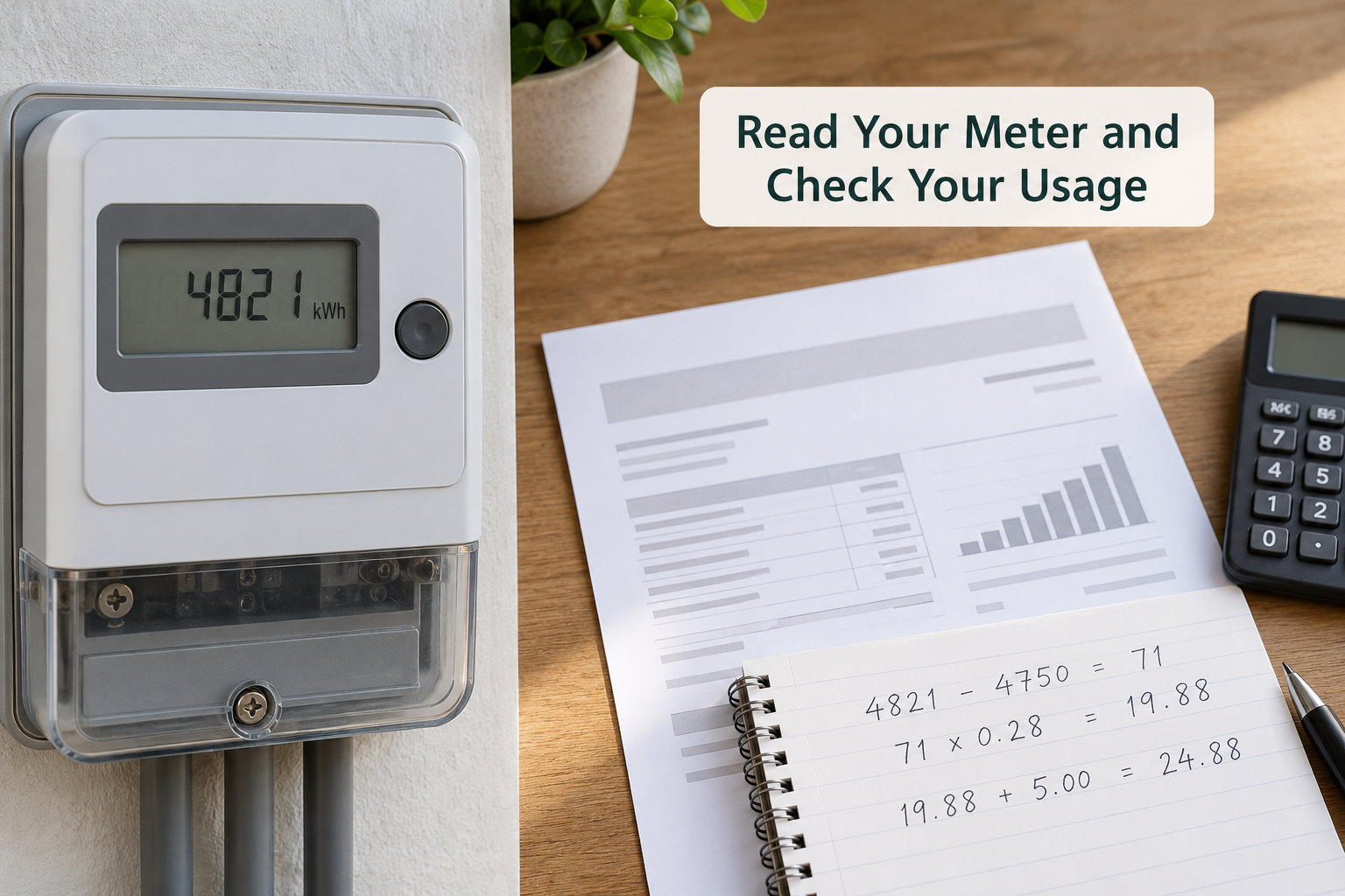 Read Your Meter and Check Your Usage