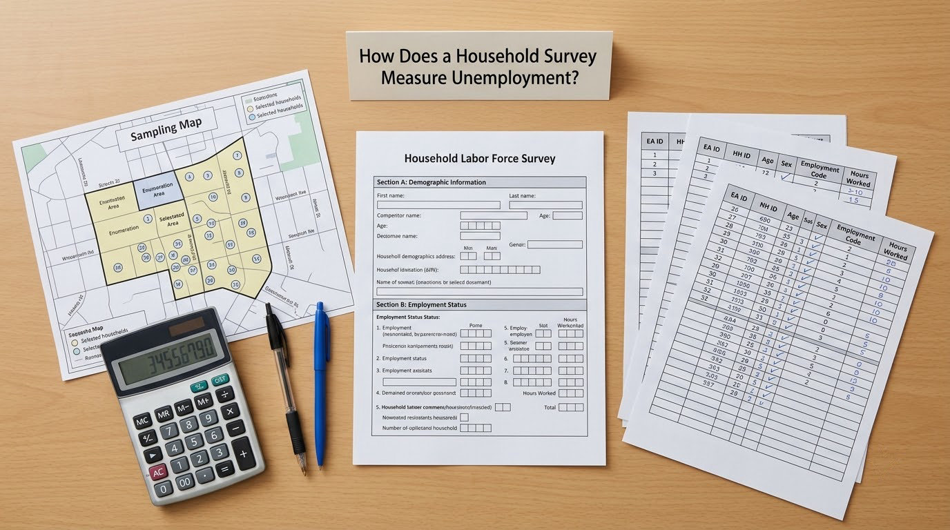 How Does a Household Survey Measure Unemployment?