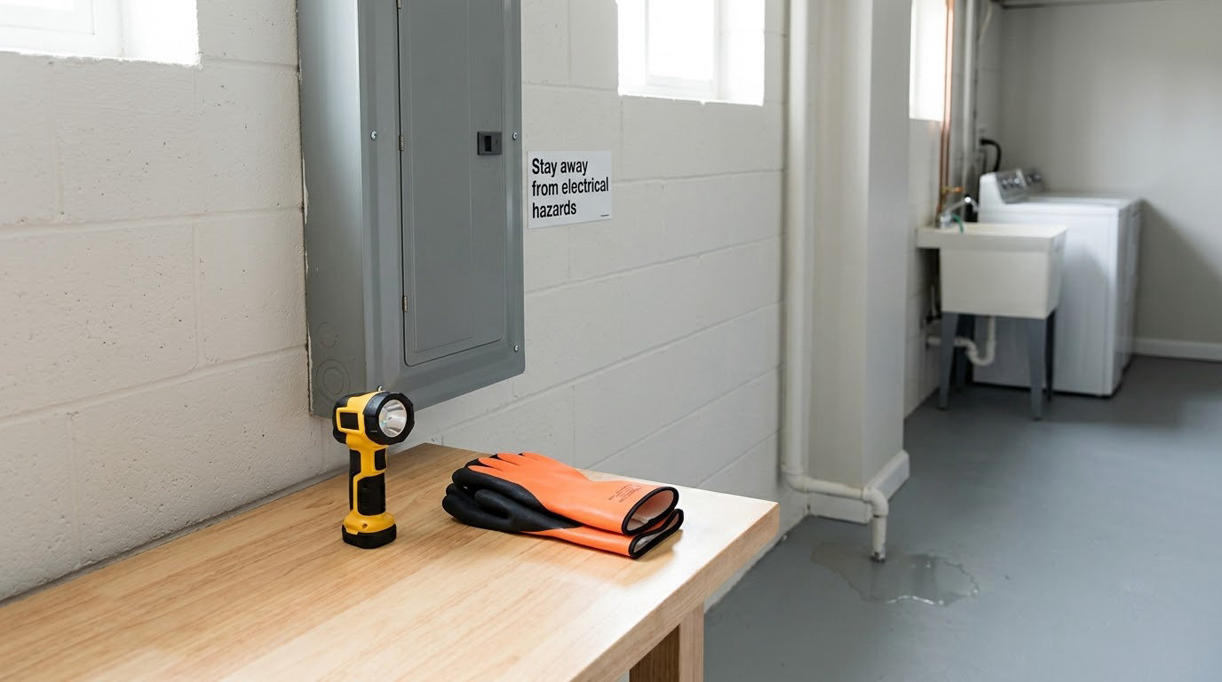 Stay away from electrical hazards